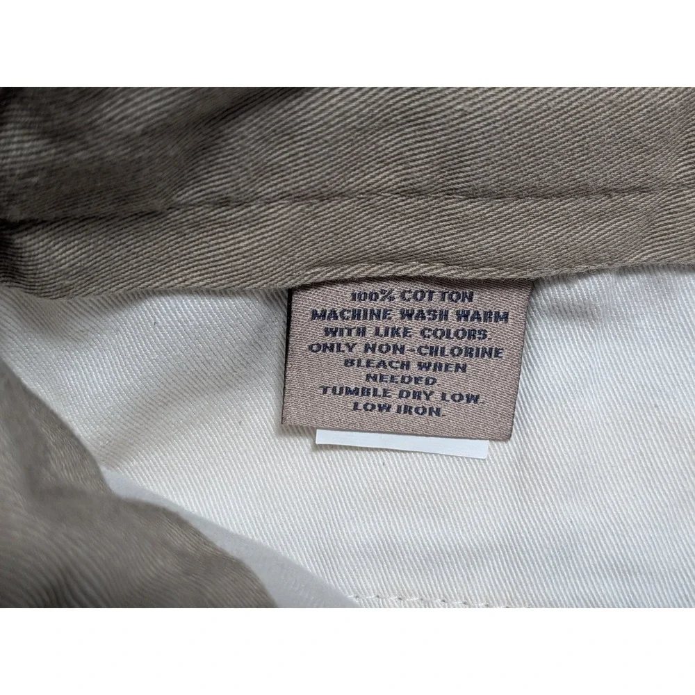 Bills Khakis Men's 36x29 Beige Cotton Chinos Flat Front Slim Fit Tan Khaki